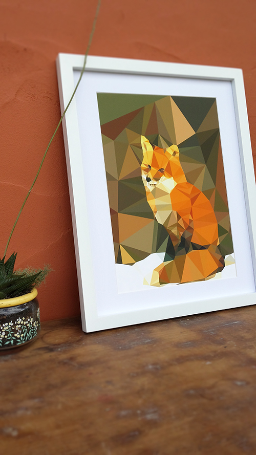 Studio Cockatoo fox print