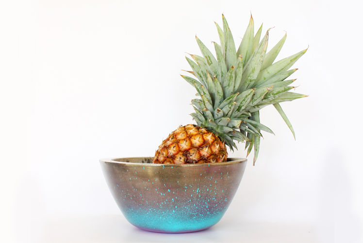 Zin+Bert concrete planter candle holder bowl