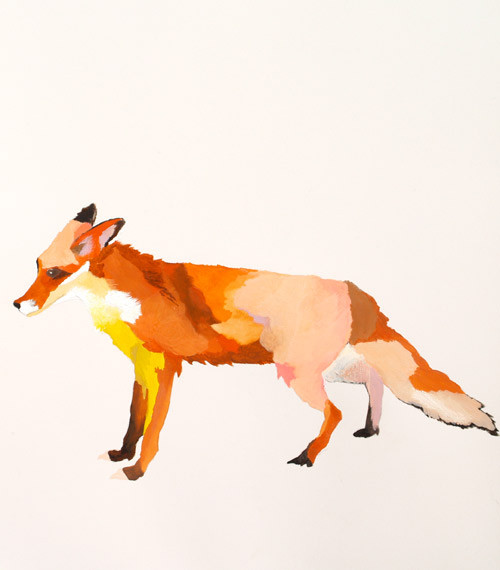 Kirsty Davidson A4 Limited Edition Foxy Giclee Print