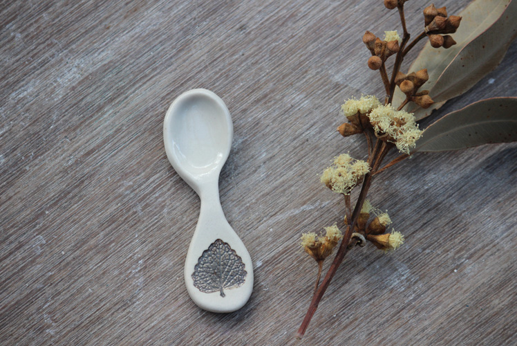 Elke Lucas Ceramics botanic spoons
